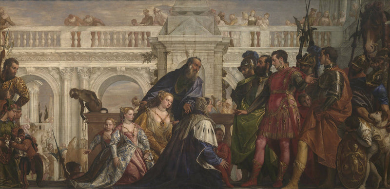 The Family of Darius before Alexander by Paolo Veronese, Oil Painting Reproduction