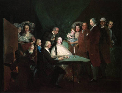 The Family of the Infante Don Luis in study