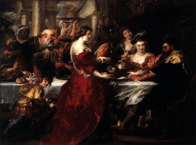 The Feast of Herod by Peter Paul Rubens — Oil Painting Reproduction