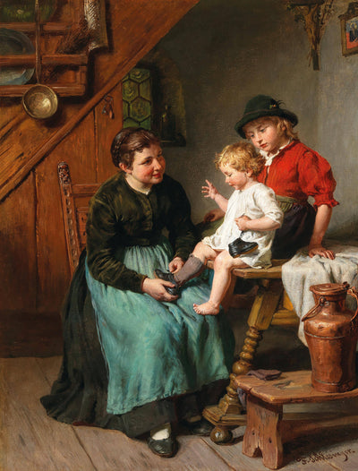 The first shoe ("children's toilet") in modern living room