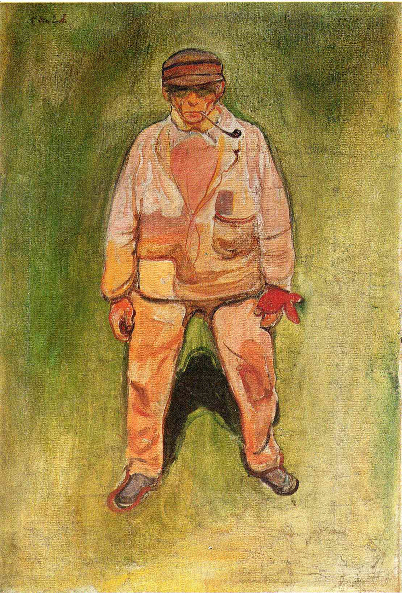 The Fisherman by Edvard Munch — Oil Painting Reproduction