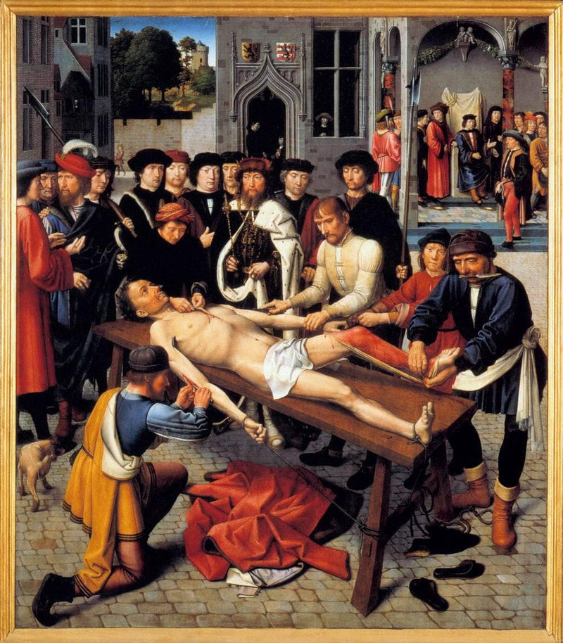 The Flaying of the Corrupt Judge Sisamnes by Gerard David — Oil Painting Reproduction