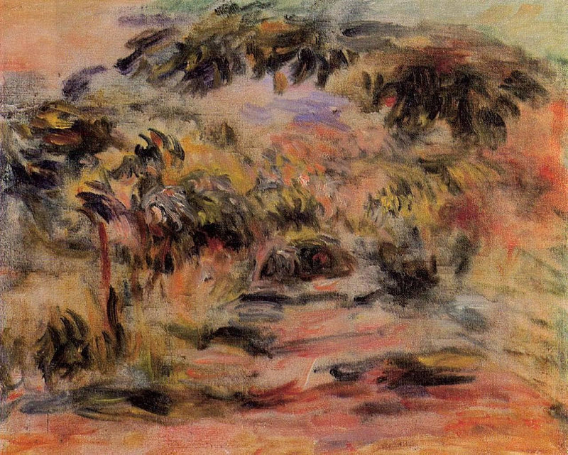 The Footpath by Pierre-Auguste Renoir — Oil Painting Reproduction