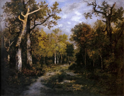 The Forest in Fontainebleau in living room