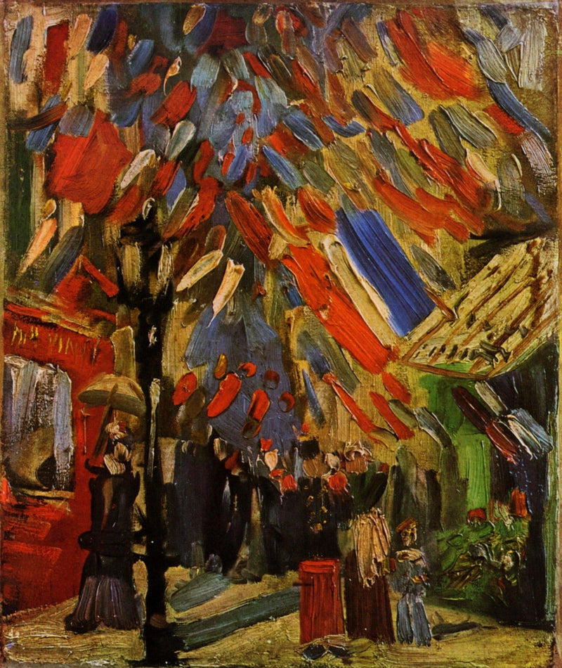 The Fourteenth of July Celebration in Paris by Vincent van Gogh — Oil Painting Reproduction