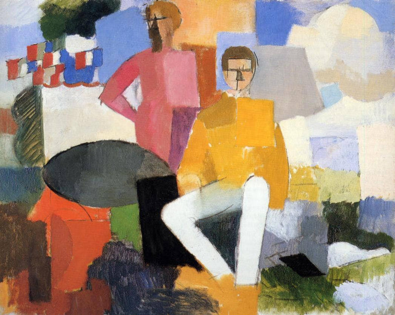 The Fourteenth of July by Roger de La Fresnaye — Oil Painting Reproduction