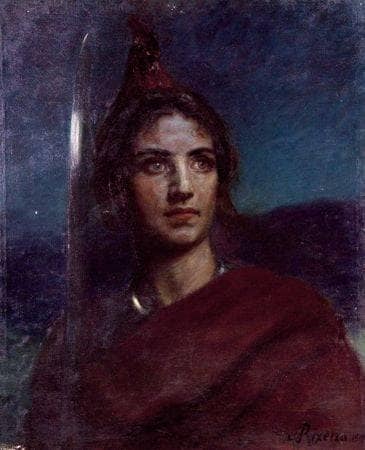 The France by Jean-André Rixens — Oil Painting Reproduction