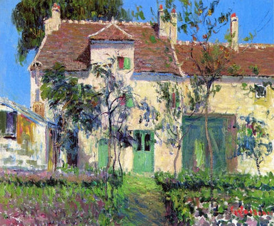 The Garden Behind the House in entryway
