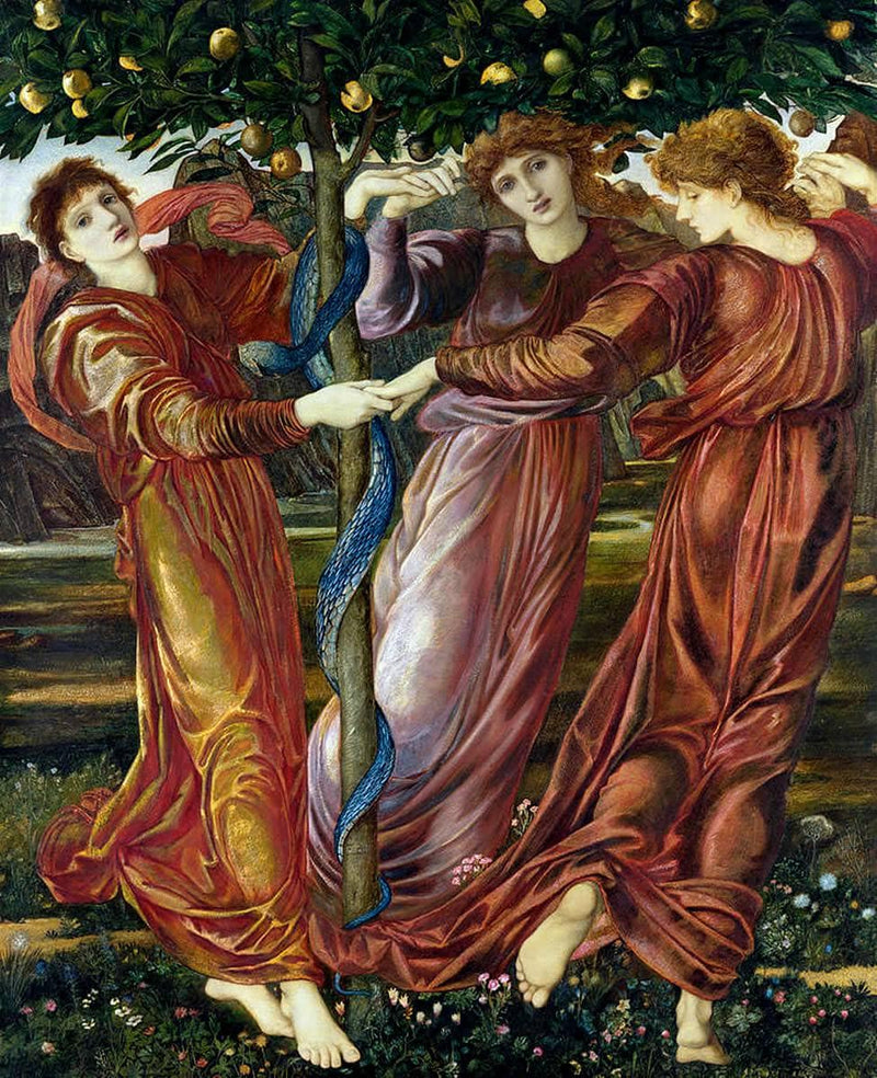 The Garden of the Hesperides by Edward Burne-Jones — Oil Painting Reproduction