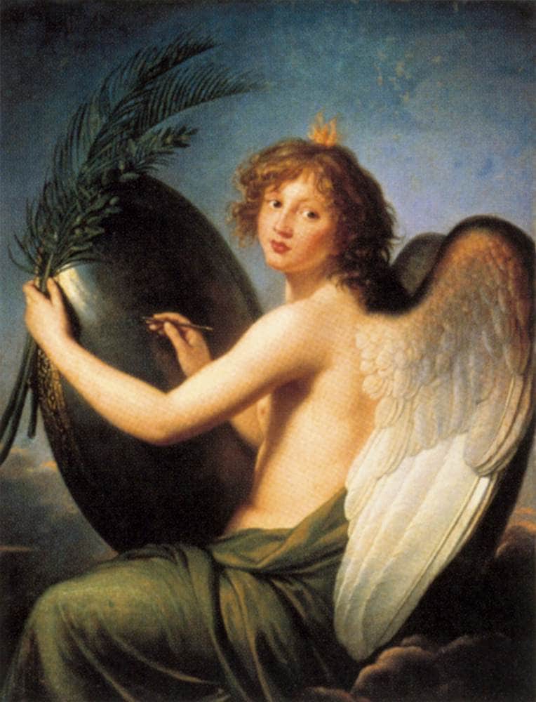 The Genius of Alexander by Louise Elisabeth Vigee Le Brun — Oil Painting Reproduction