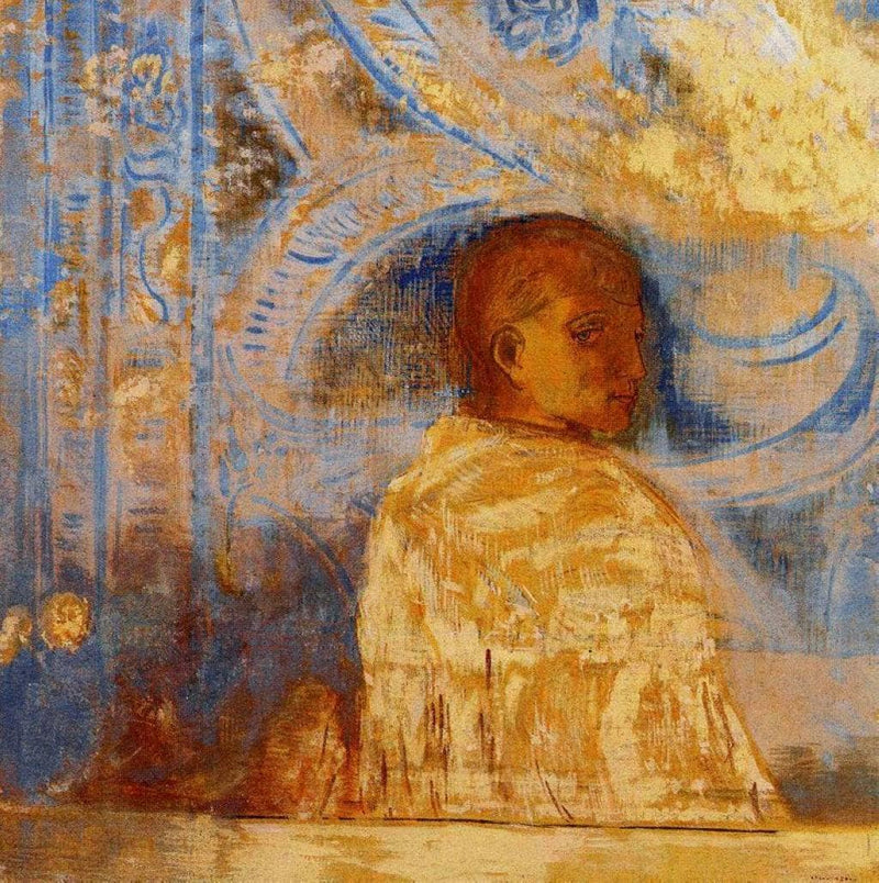 The Glance by Odilon Redon — Oil Painting Reproduction
