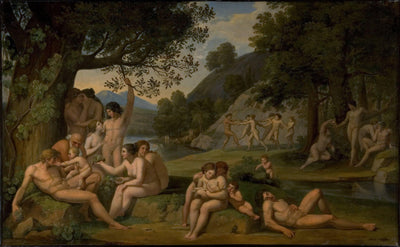 The golden age in entryway