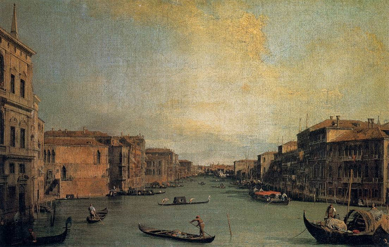 The Grand Canal by Canaletto — Oil Painting Reproduction