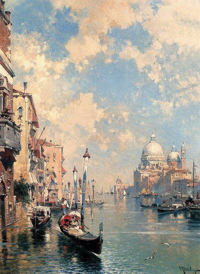 The Grand Canal, Venice in apartment