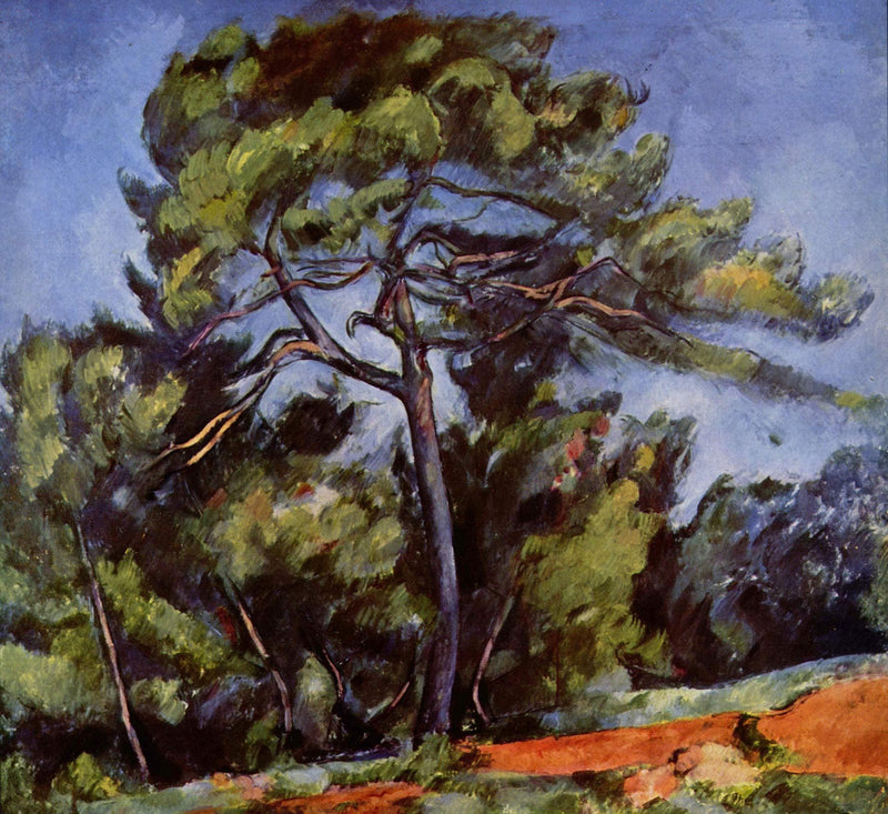 The Great Pine by Paul Cezanne — Oil Painting Reproduction