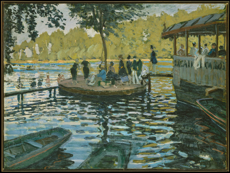 The Grenouillère by Claude Monet — Oil Painting Reproduction