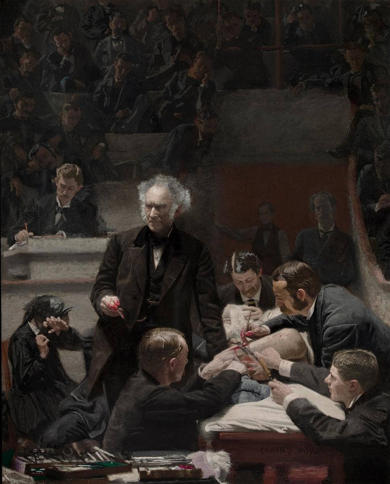 The Gross Clinic by Thomas Eakins — Oil Painting Reproduction