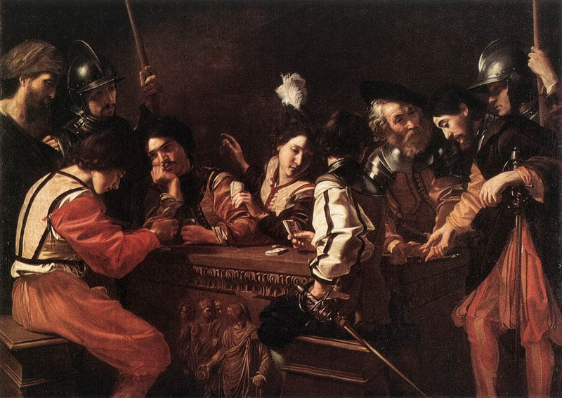 The Guard Room by Nicolas Tournier, Oil Painting Reproduction