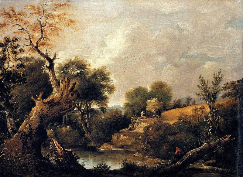 The Harvest Field by John Constable — Oil Painting Reproduction