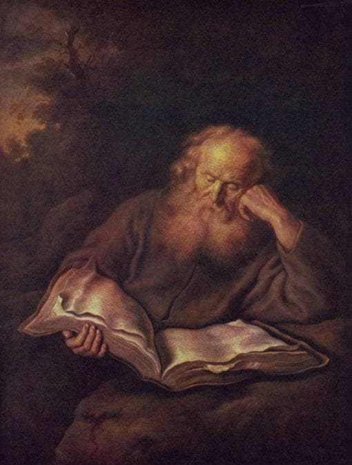The Hermit by Salomon Koninck — Oil Painting Reproduction