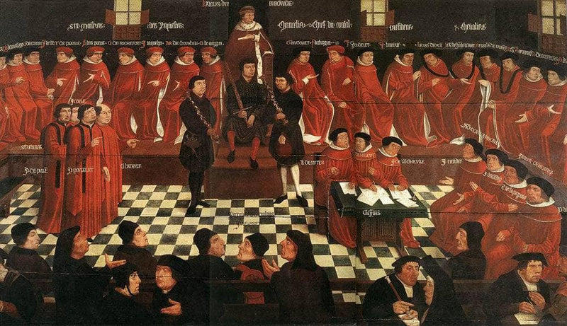 The High Council by Mabuse — Oil Painting Reproduction