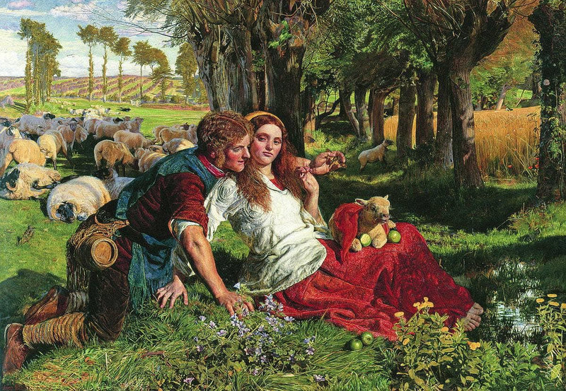 The Hireling Shepherd by William Holman Hunt — Oil Painting Reproduction