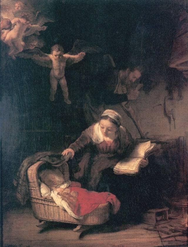 The Holy Family by Rembrandt — Oil Painting Reproduction