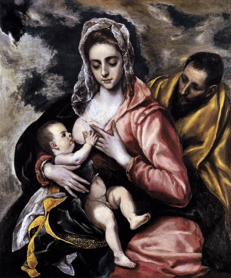 The Holy Family by El Greco — Oil Painting Reproduction