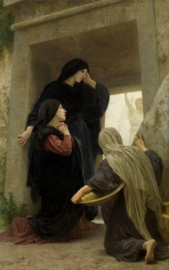 The Holy Women at the Tomb by William-Adolphe Bouguereau — Oil Painting Reproduction