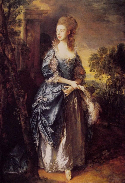 The Honourable Frances Duncombe in master bedroom