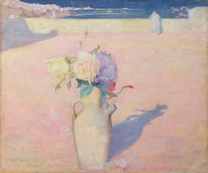 The hot sands, Mustapha, Algiers by Charles Conder — Oil Painting Reproduction