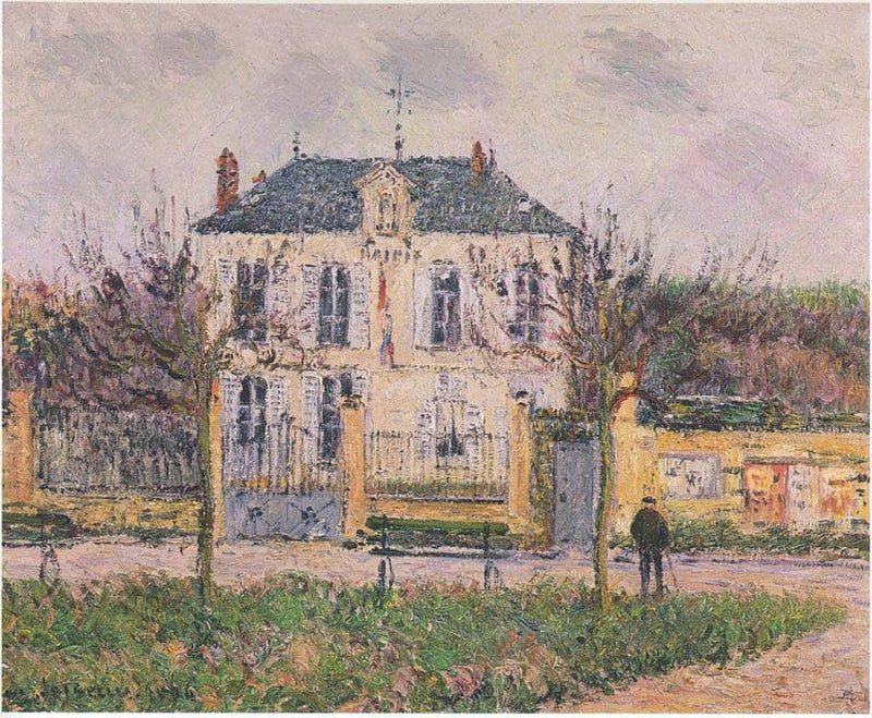 The House by Gustave Loiseau — Oil Painting Reproduction