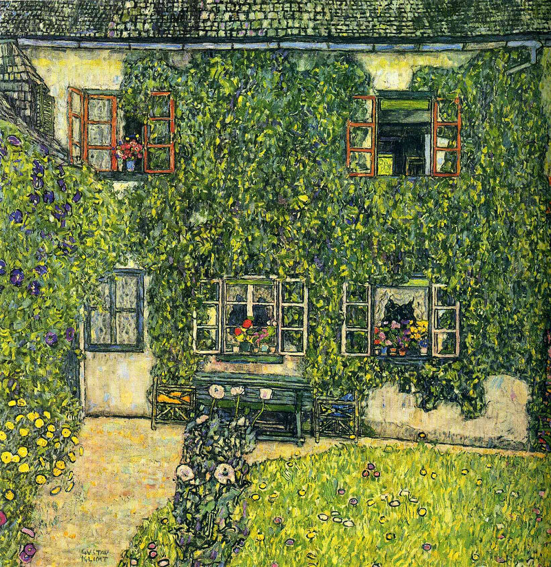The House of Guardaboschi by Gustav Klimt — Oil Painting Reproduction