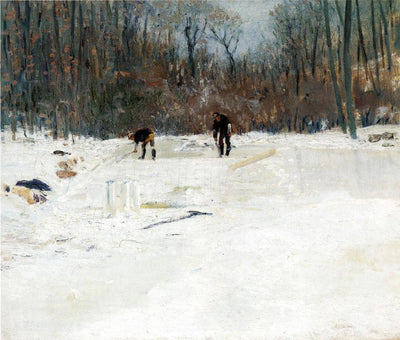 The Ice Cutters in dining room