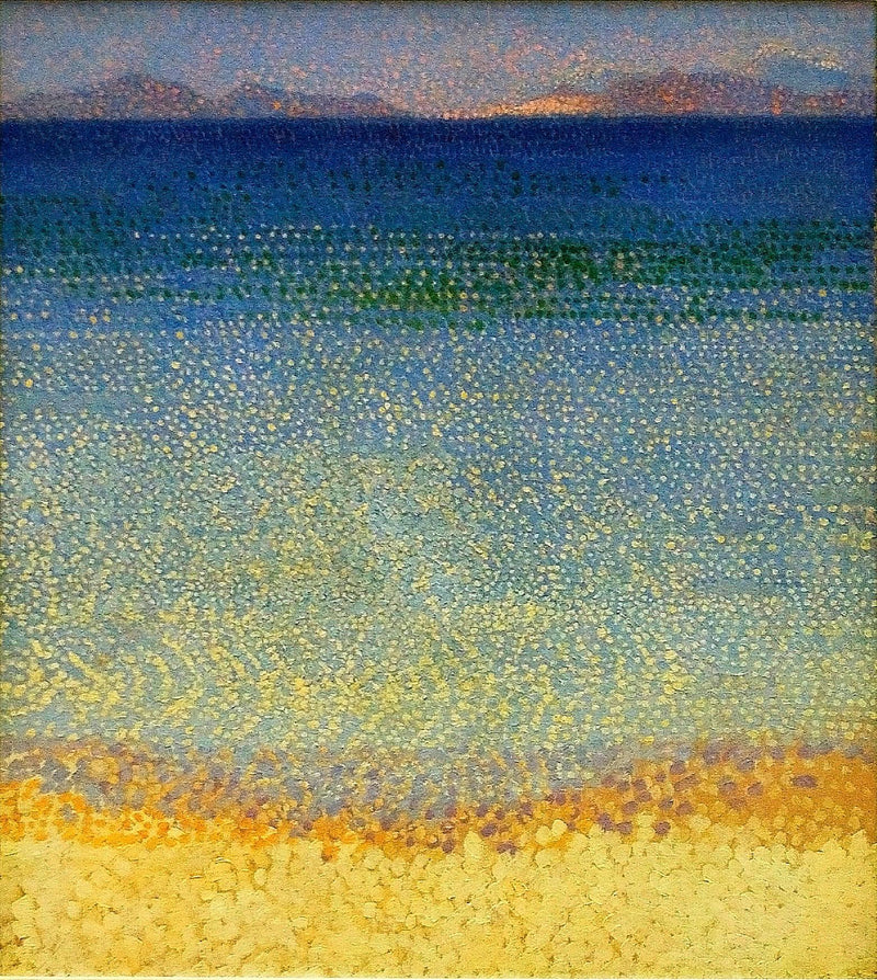 The Iles d'Or (The Iles d'Hyeres, Var) by Henri-Edmond Cross — Oil Painting Reproduction