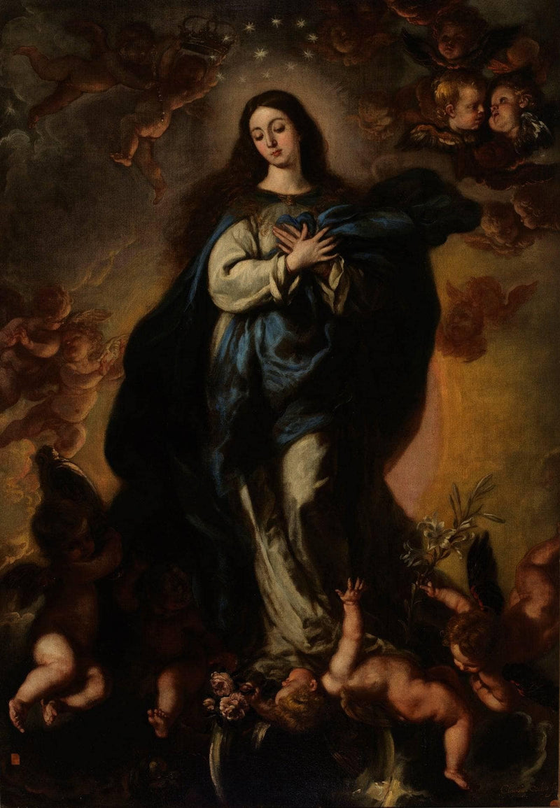 The Immaculate Conception by Claudio Coello — Oil Painting Reproduction