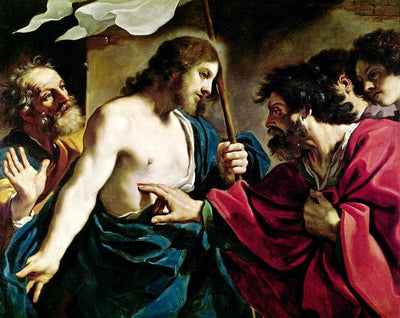 The Incredulity of Saint Thomas in hallway