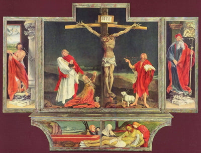 The Isenheim Altarpiece (1st face) in study