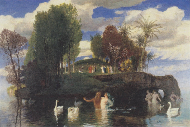 The Island of Life by Arnold Böcklin — Oil Painting Reproduction