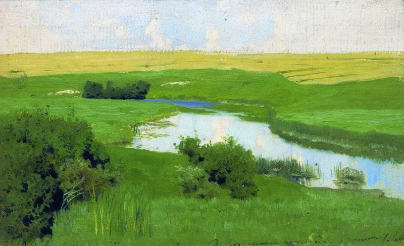 The Istra River by Isaac Levitan — Oil Painting Reproduction