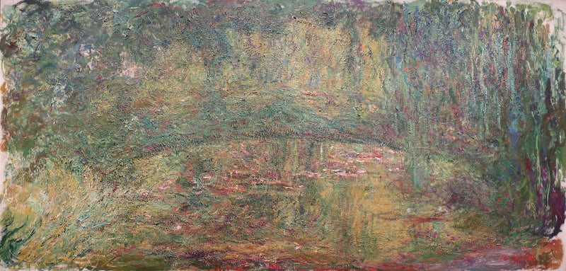 The Japanese Bridge by Claude Monet, Oil Painting Reproduction