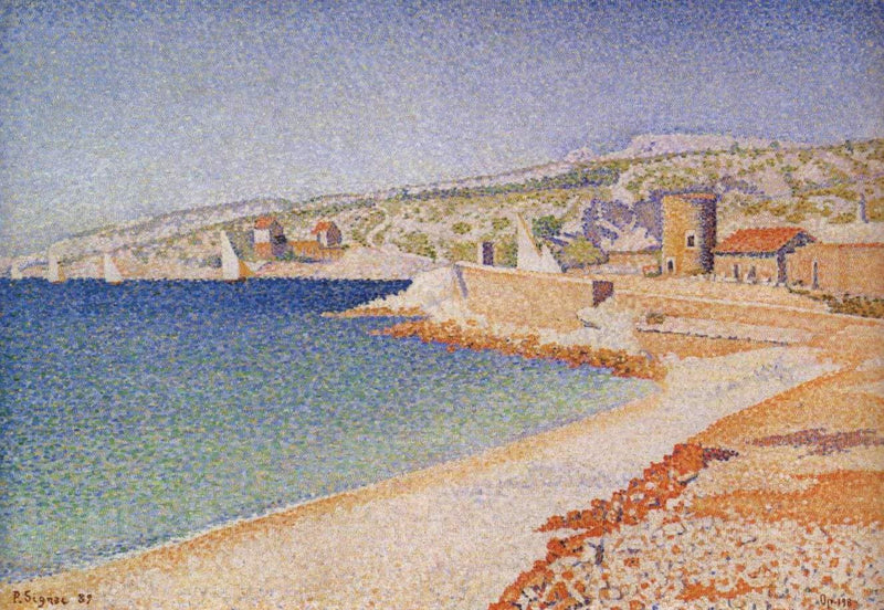 The Jetty at Cassis by Paul Signac — Oil Painting Reproduction