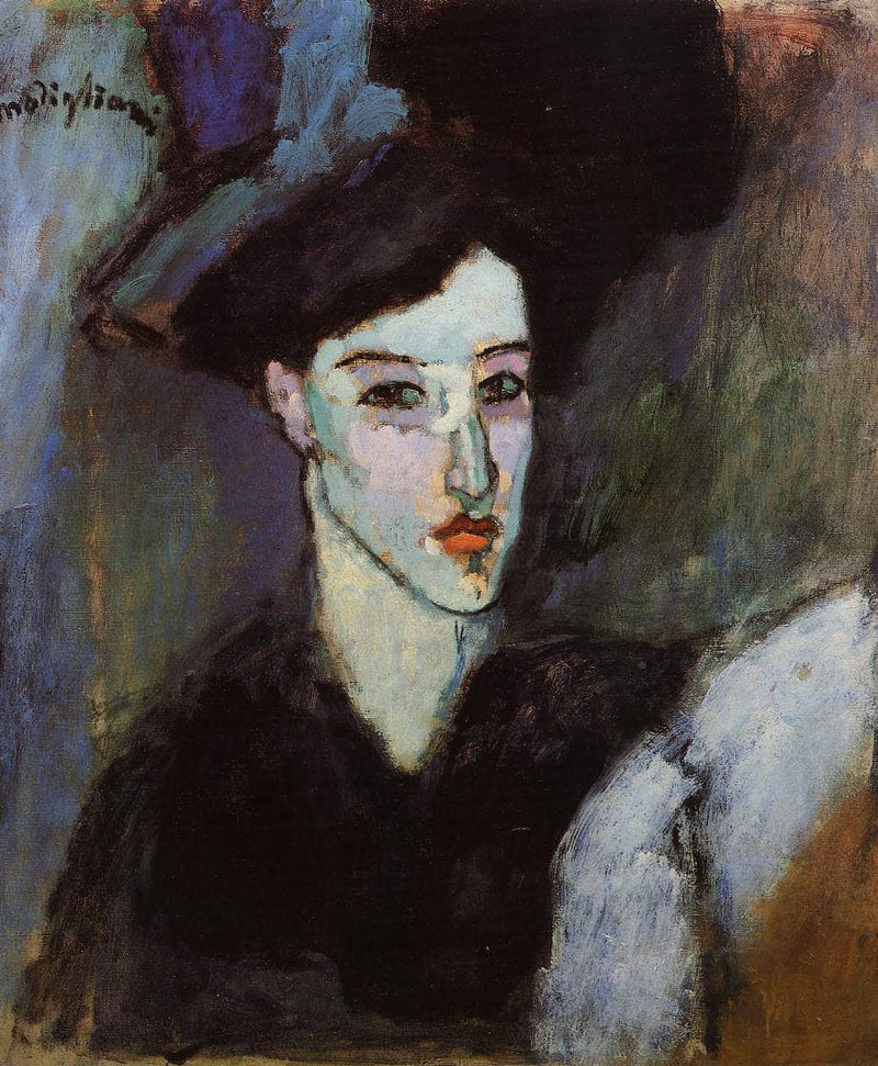 The Jewish Woman by Amedeo Modigliani — Oil Painting Reproduction