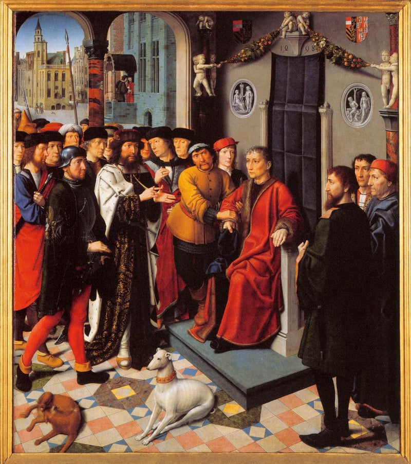 The Judgement of Cambyses by Gerard David — Oil Painting Reproduction
