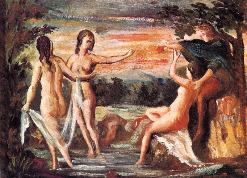 The Judgement of Paris by Paul Cezanne — Oil Painting Reproduction