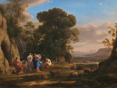 The Judgement of Paris in dining room