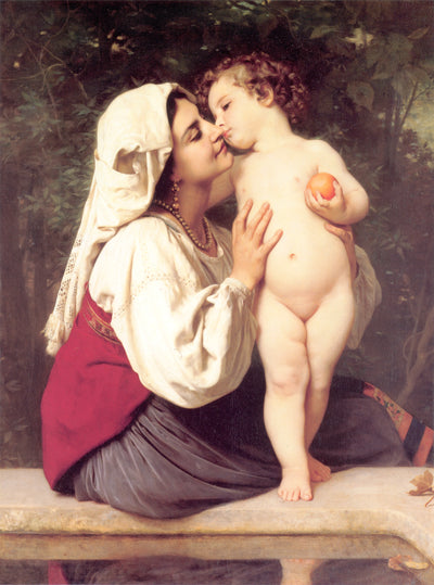 The Kiss in apartment