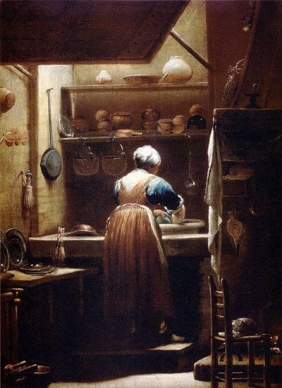 The Kitchenmaid in study