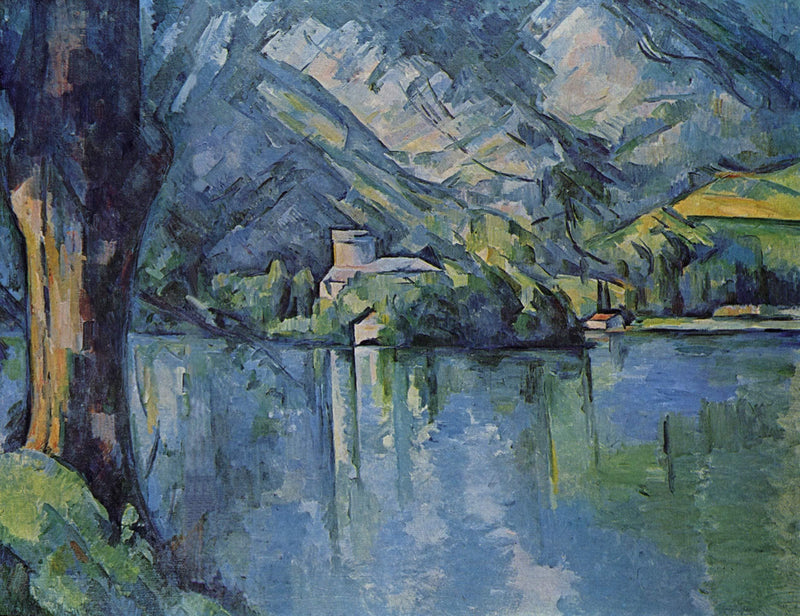 The Lac d'Annecy by Paul Cezanne — Oil Painting Reproduction