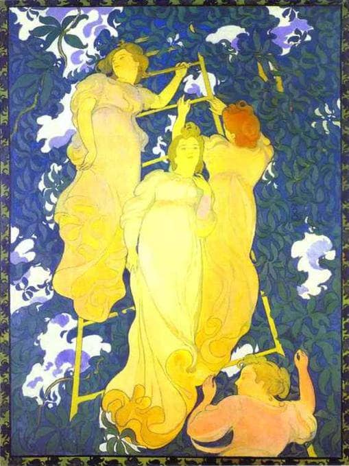 The Ladder in the Foliage by Maurice Denis — Oil Painting Reproduction